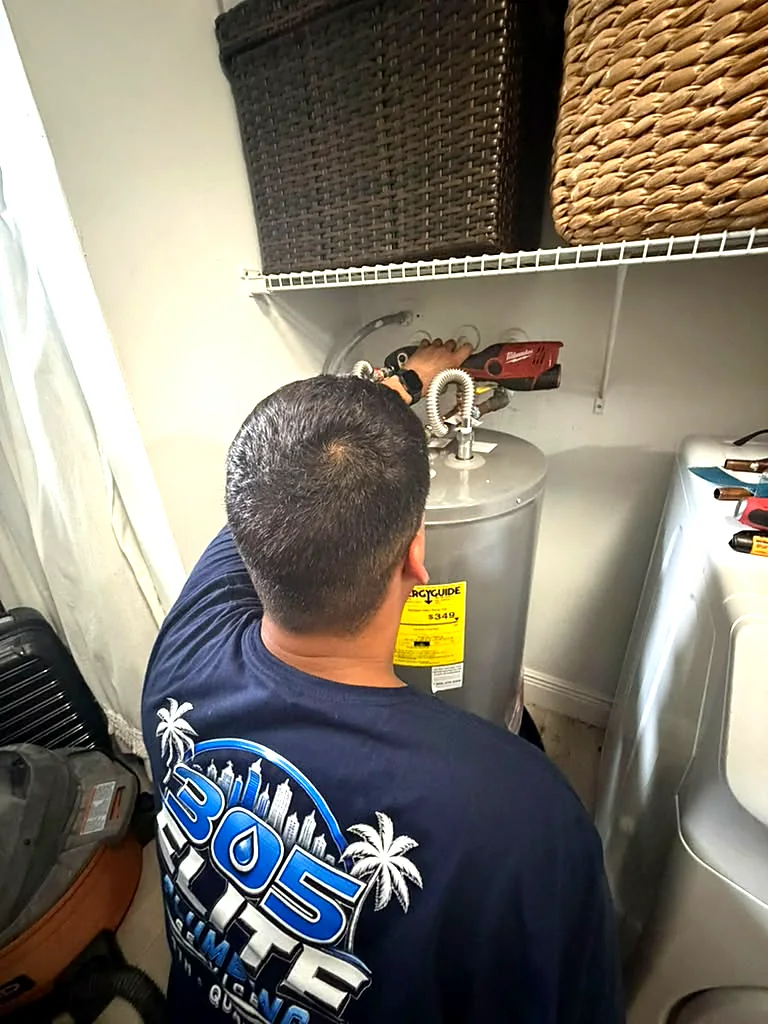 Water heater repair in Miami by 305 Elite Plumbing
